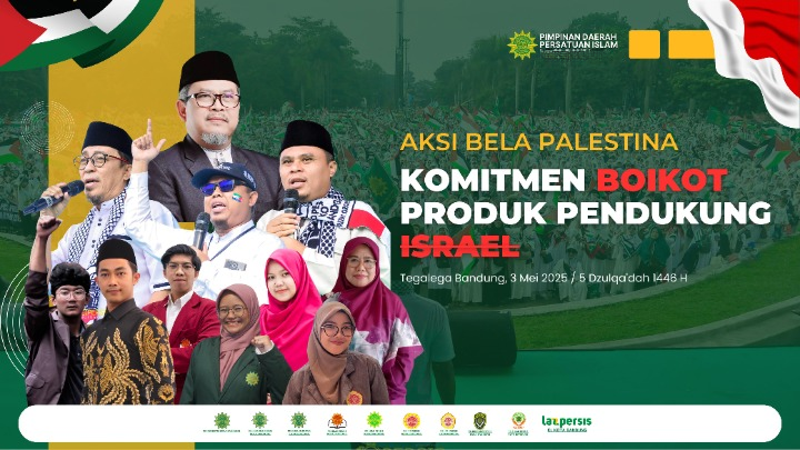 Aksi Bela Palestina, Persatuan Islam Kabupaten Kediri Mengajak Turun Aksi